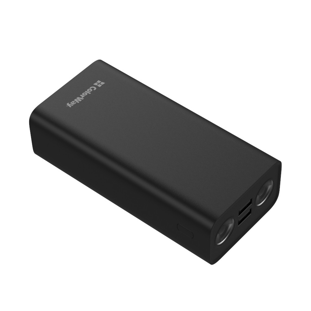 Павербанк 30000mAh ColorWay CW-PB300LPB3BK-F з ліхтариком чорний Житомир - изображение 4
