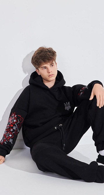 Теплий костюм з українською вишивкою (176 см) Київ - фото 7