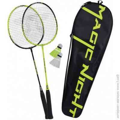 Набір для бадмінтону Talbot Badminton Set Magic Night LED (449405) Вишневе