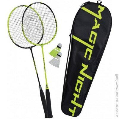 Набір для бадмінтону Talbot Badminton Set Magic Night LED (449405) Вишневе - фото 1