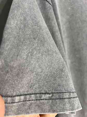 Футболка жіноча A-N 48020 базова оверсайз подовжена вільний крій варена тай дай one size, сірий, one size Київ