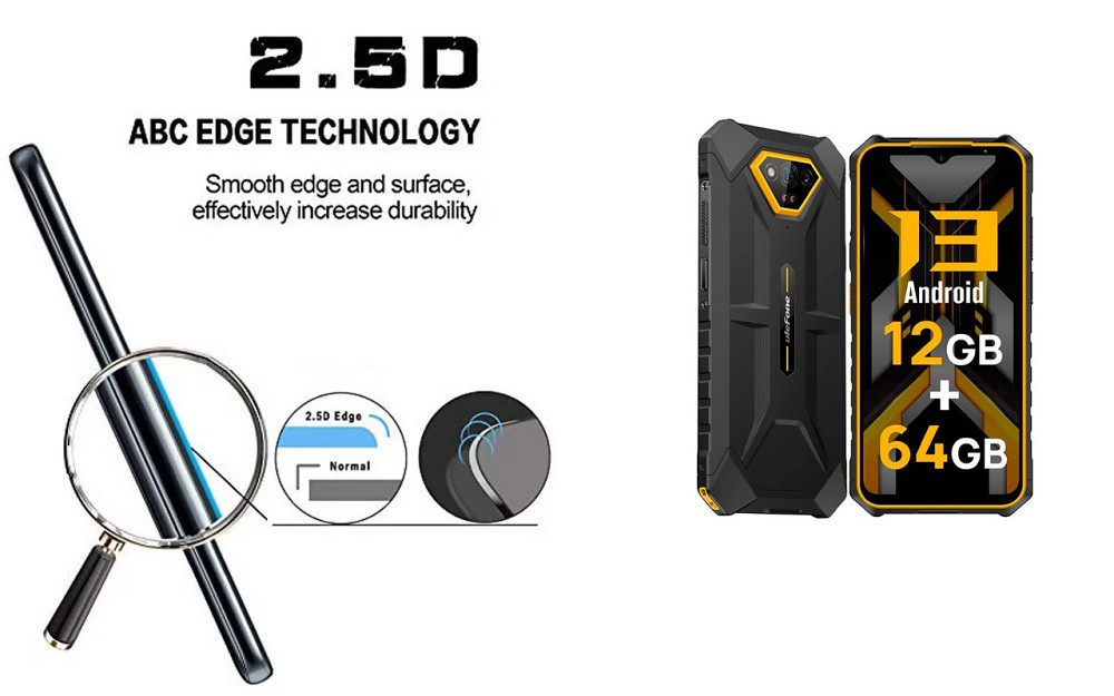 Защитное стекло ArmorGlass для Ulefone Armor X13 – устойчивое к царапинам и ударам Киев - изображение 2