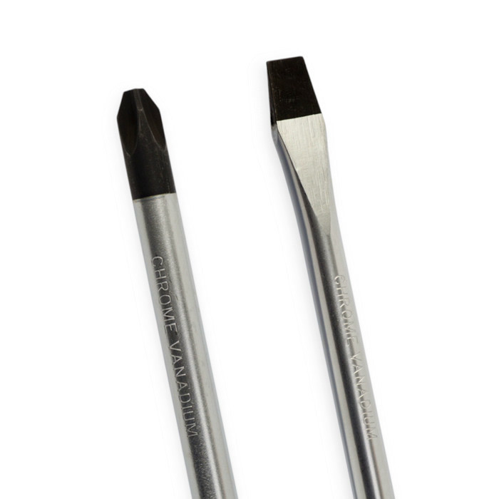 Набір ударних викруток 6 шт під ключ SL5,6,8 PH1,2,3 (пакет) Мукачево - фото 3