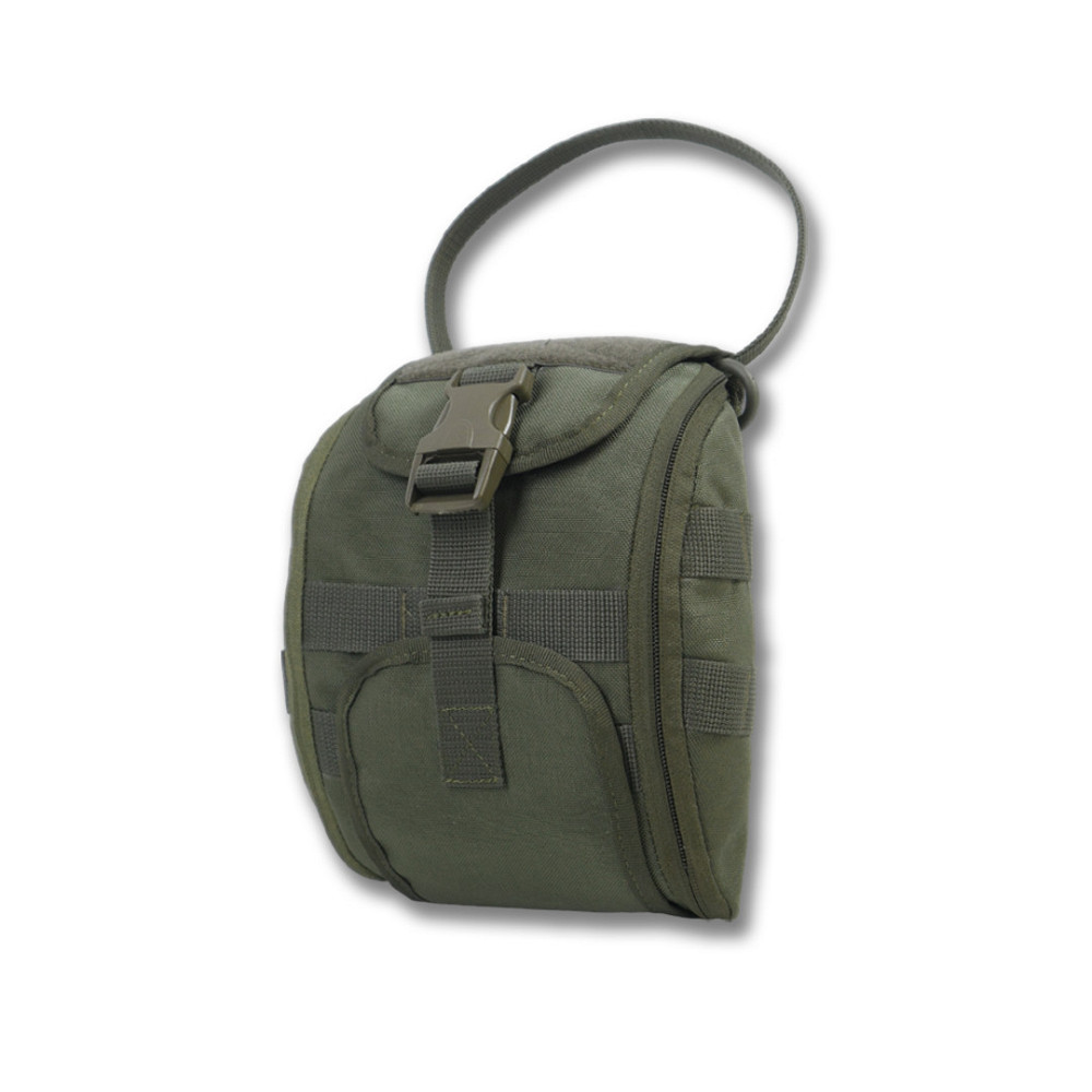 Подсумок-аптечка (быстрый сброс) Kiborg GU Cordura Khaki. Отрывной медицинский подсумок аптечка Киев - изображение 2