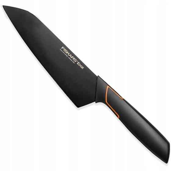 Кухонний Набір Ножів 5 предметів із пластиковим блоком Fiskars "Edge" (1003099) Нержавіюча сталь Нововолинськ