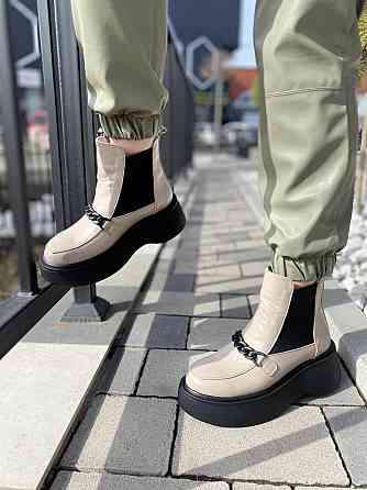 Черевики жіночі ARLEN БК-19 капучіно (весна-осінь, шкіра натуральна) (4346) 40 Коломыя