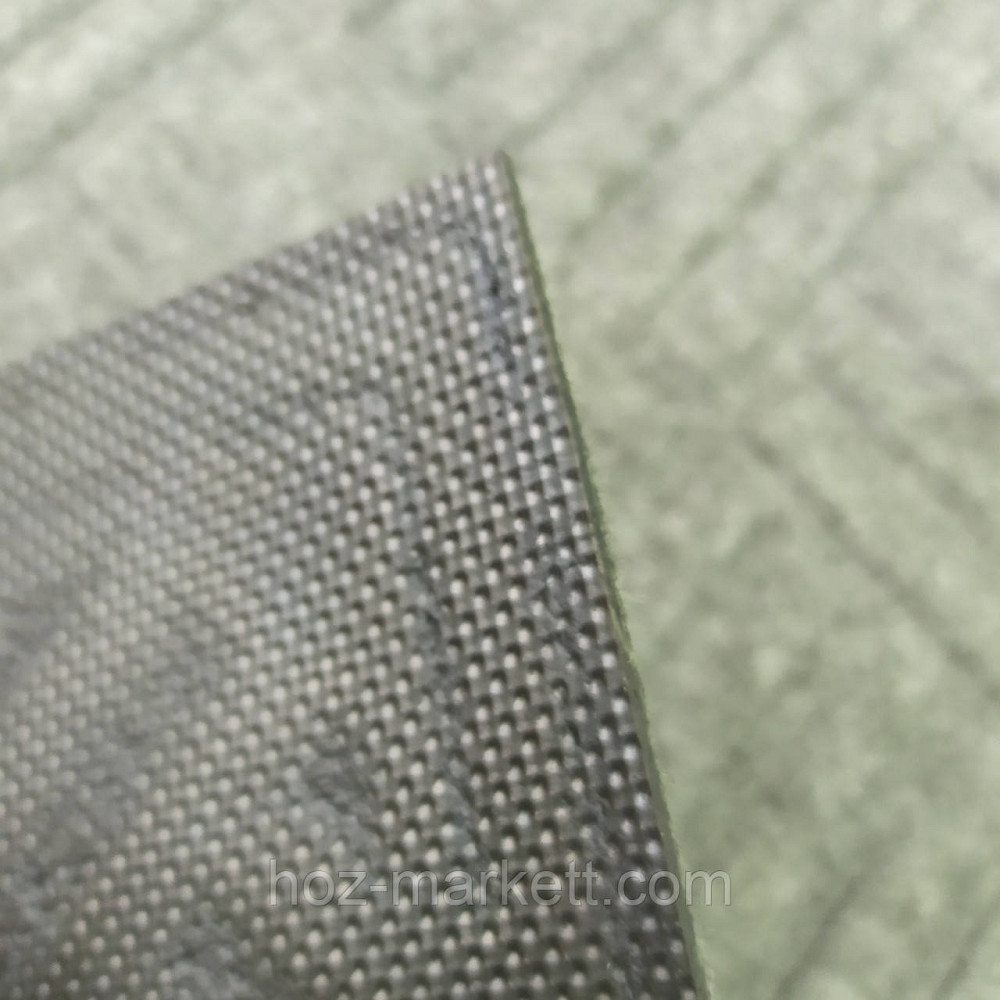 Коврик 120 х 80 см прорезиненный с ворсом в прихожую серый Харьков - изображение 3