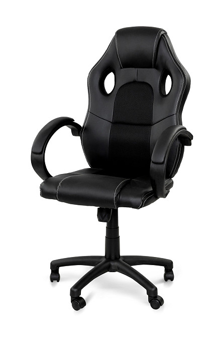 Крісло геймерське Пульс, чорний Киев - изображение 1