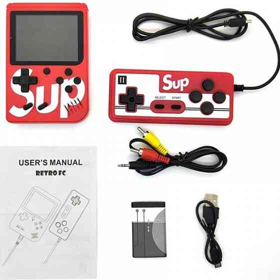 Детская игровая приставка-консоль SUP Game Box+ Джойстик, 400 игр. Киев