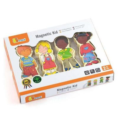 Розвиваюча іграшка Viga Toys Набір магнітів Діти (59699VG) Вінниця - фото 1