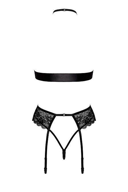 Комплект Kissable Bondage Kiss Set Black L/XL Sex Aura Київ - фото 10