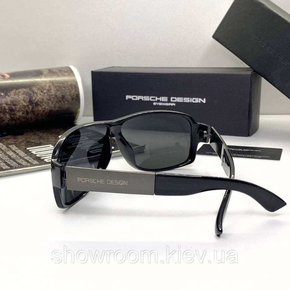 Чоловічі сонцезахисні окуляри з поляризацією Porsche Design (0975) Київ - фото 2