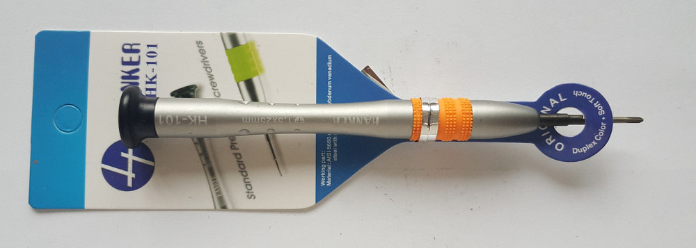 Викрутка "Hanker" 101 для мобільних телефонів, розмір - 1.5х25мм хрест Дніпро - фото 2