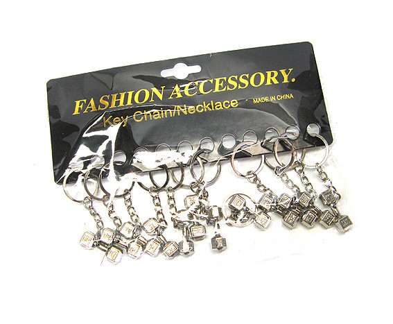 Брелок для ключей спорт 12 шт Гантеля Киев - изображение 2