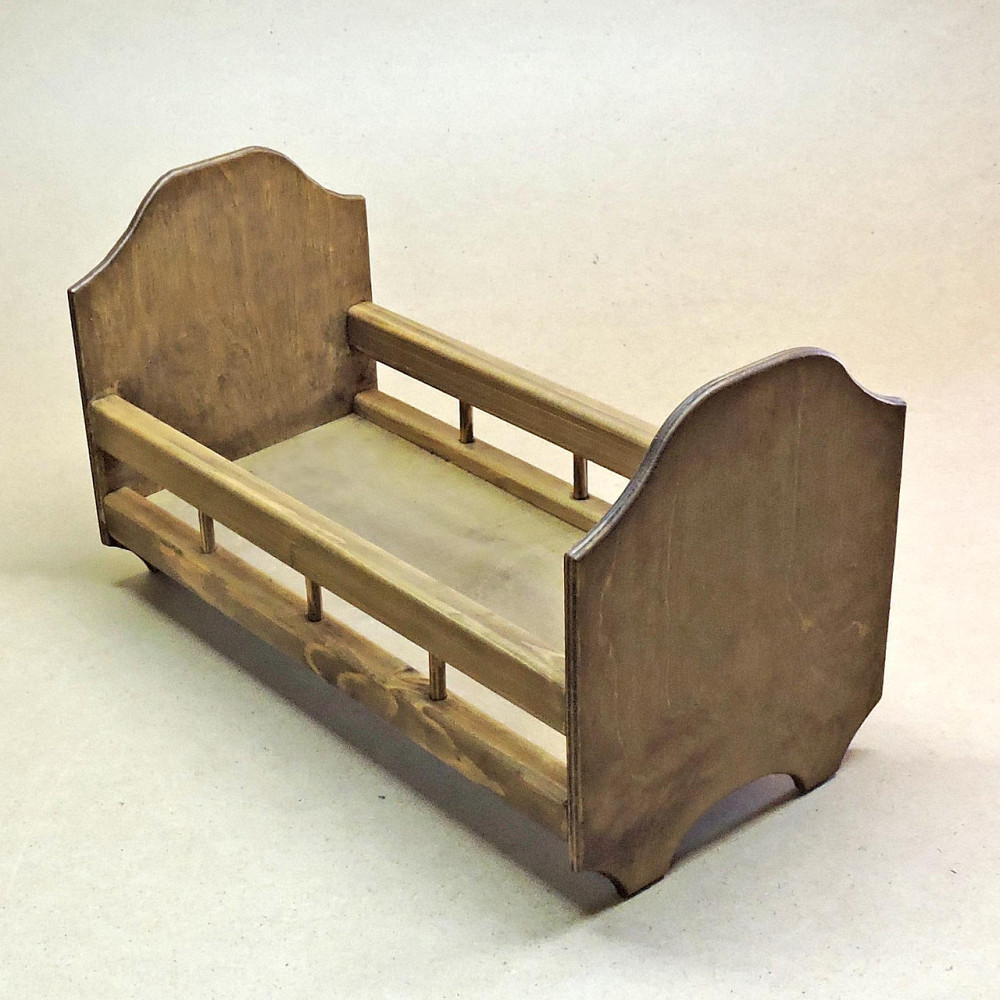 Ліжко для ляльок "Рапунцель" капучино Миколаїв - фото 1