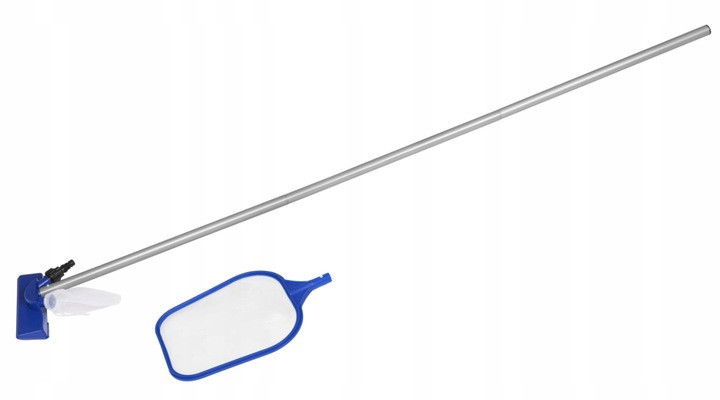 Набір для чищення басейну телескопічна палиця з 2 насадками Bestway (58013) Нововолинськ - фото 3