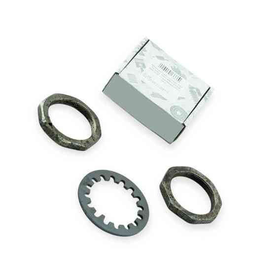 Гайка ГАЗ-53,3307,4301,33104 задньої (2гайки,1шайба) (к-т) маточини Мукачево