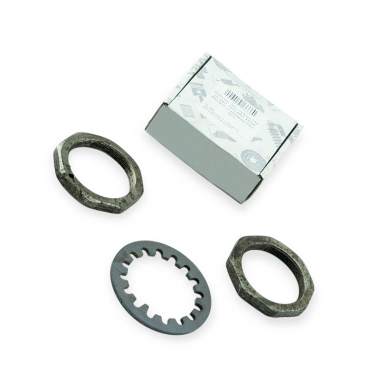 Гайка ГАЗ-53,3307,4301,33104 задньої (2гайки,1шайба) (к-т) маточини Мукачево - фото 1