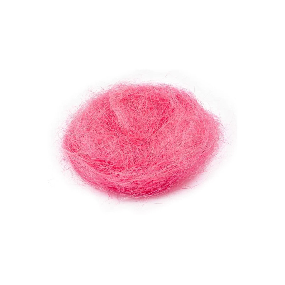 Декоративный наполнитель Сизаль 742785 натуральный, 30 грамм, розовый Винница - изображение 2