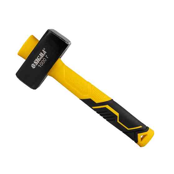 Кувалда 1000г фибергласовая ручка SIGMA (4311101) Ровно