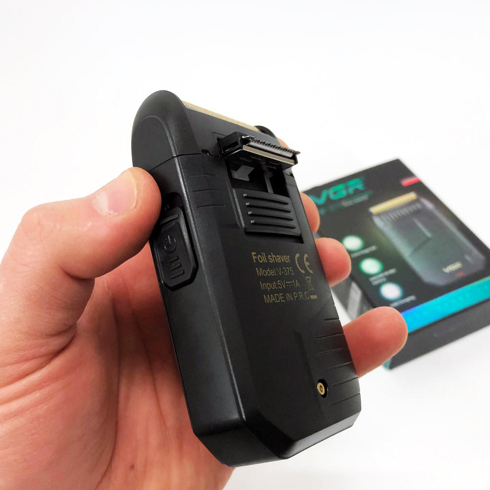Профессиональная элетробритва VGR, Электробритва мужская беспроводная, Электробритва-шейвер мужской WC-44 Львов - изображение 3