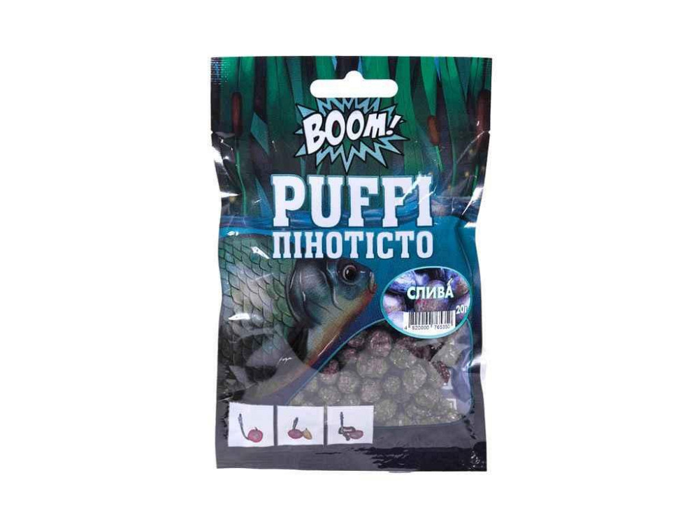 Пінотісто Слива Puffi Мяке 20г ТМ BOOM Київ - фото 1