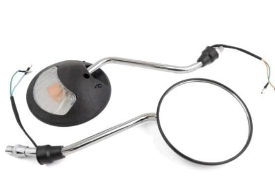 Дзеркала Delta (круглі, чорні, з поворотами) RED Київ - фото 1