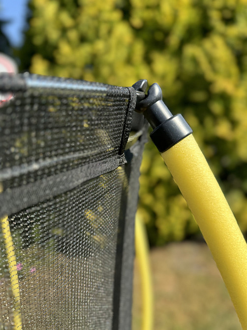 Батут WCG 187 см з внутрішньою захисною сіткою та LED підсвіткою 6FT (W-0603) Київ - фото 5