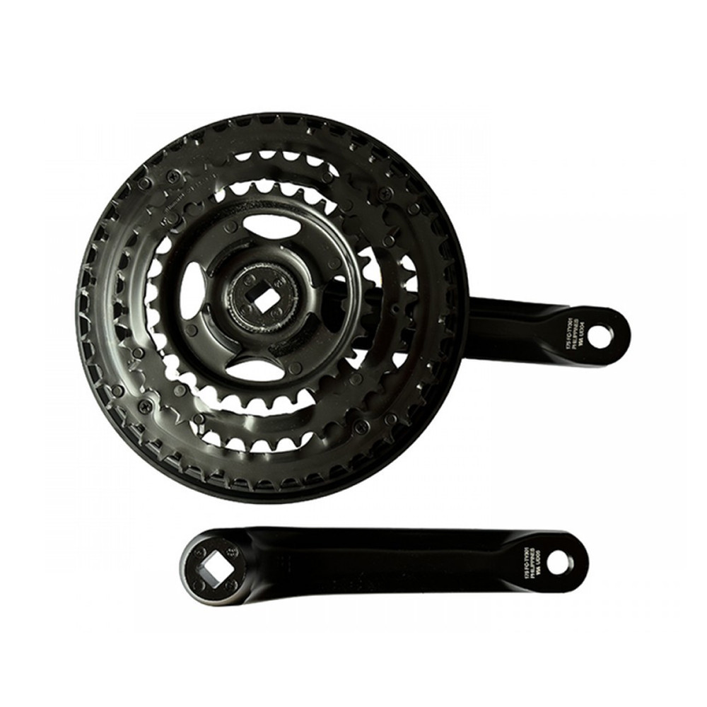 Шатун Shimano Tourney FC-TY301 175 мм 42х34х24Т із захистом без фікс. болта (04449) Бровари - фото 3