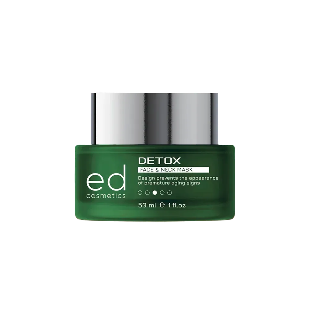 Детокс-маска для лица и шеи DETOX MASK ED Cosmetics, 50 мл Днепр - изображение 1