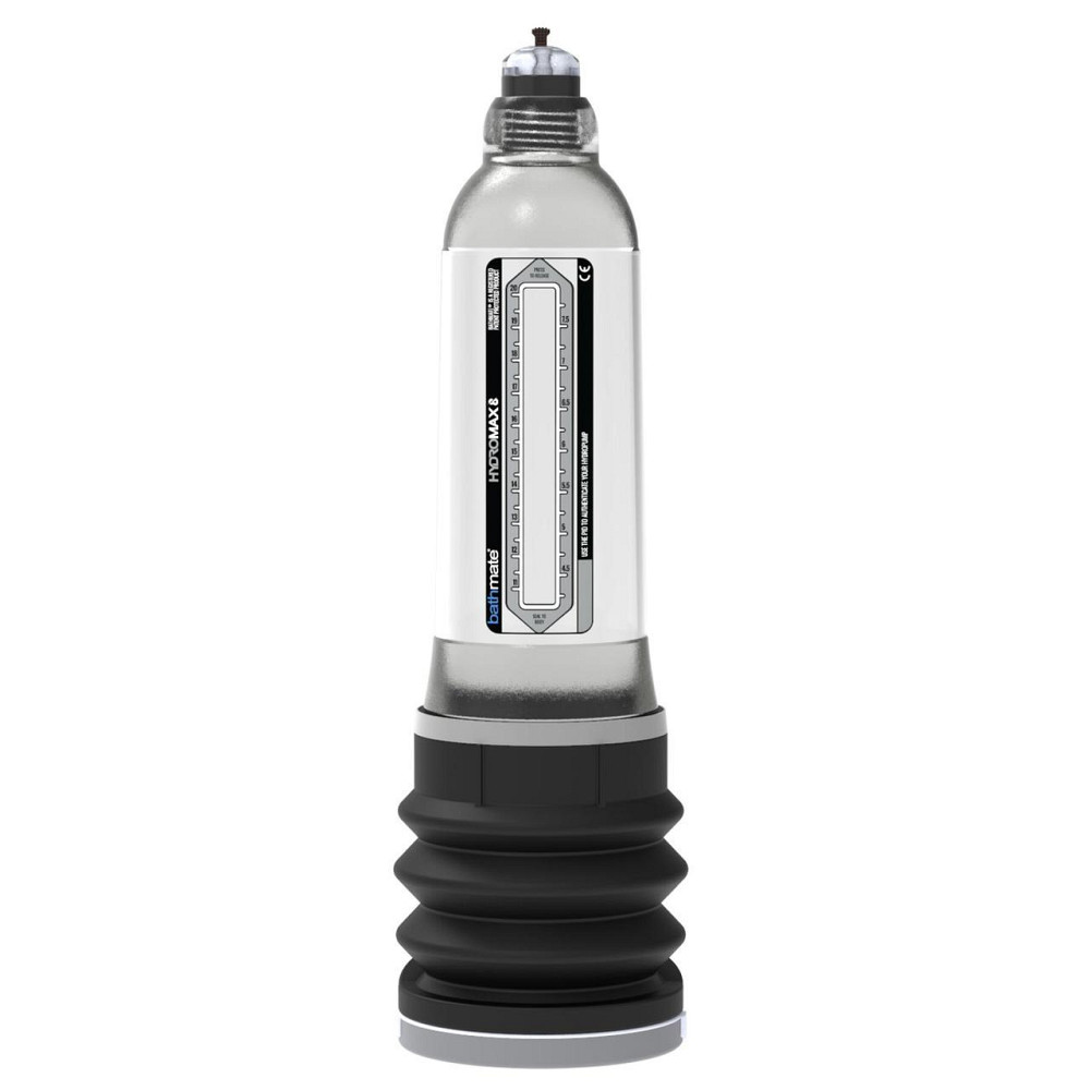 Гидропомпа Bathmate Hydromax 8 Clear, для члена длиной от 15 до 20 см, диаметр до 5,5 см Sex Aura Киев - изображение 1