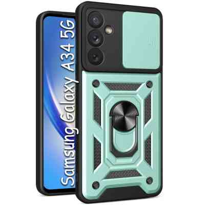 Чехол для мобильного телефона BeCover Military Samsung Galaxy A34 5G SM-A346 Dark Green (709139) Винница