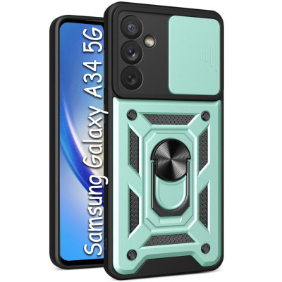 Чохол до мобільного телефона BeCover Military Samsung Galaxy A34 5G SM-A346 Dark Green (709139) Вінниця - фото 1