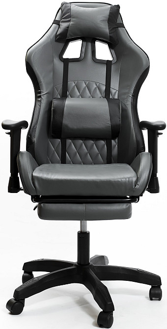 Кресло геймерское DIEGO Raptor gray Киев - изображение 2