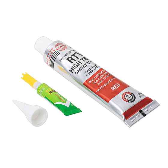 Герметик силиконовый RTV формирователь прокладок высокотемпературный +300°С красный 85г ОАЭ ASMACO (6371221) Киев