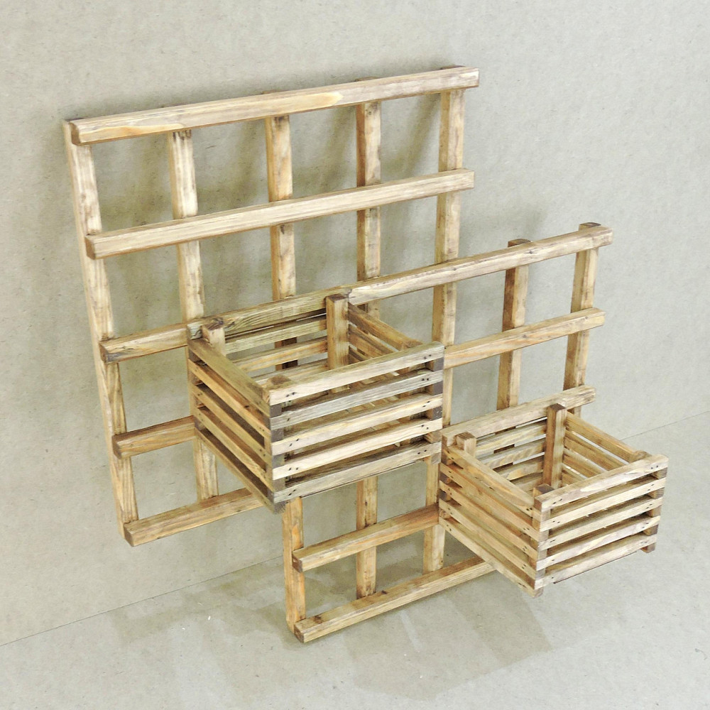 Полиця настінна для квітів "Жуіс" мускат Миколаїв - фото 1