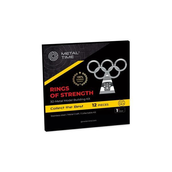 Колекційна модель-конструктор Metal Time Rings of Strength Олімпійські кільця (MT021Y) Харків - фото 20