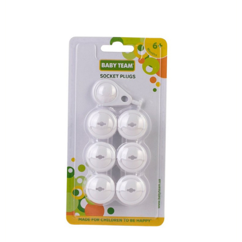 Защитные заглушки на розетки 7600BT в наборе 6 штук 1 ключ Винница - изображение 2