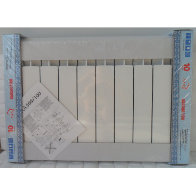 Радіатор опалення AAA біметалевий 500/100 10 секцій (70214301) Вінниця - фото 4