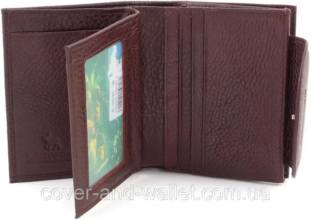 Женский кошелек небольшого размера на много карточек Marco Coverna Киев - изображение 3