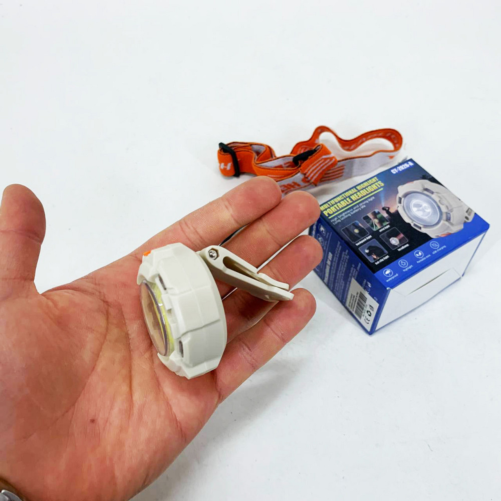 Налобный фонарь для сто, Фонарь налобный мощный на голову со встроенным аккумулятором DH-32 Львов - изображение 9