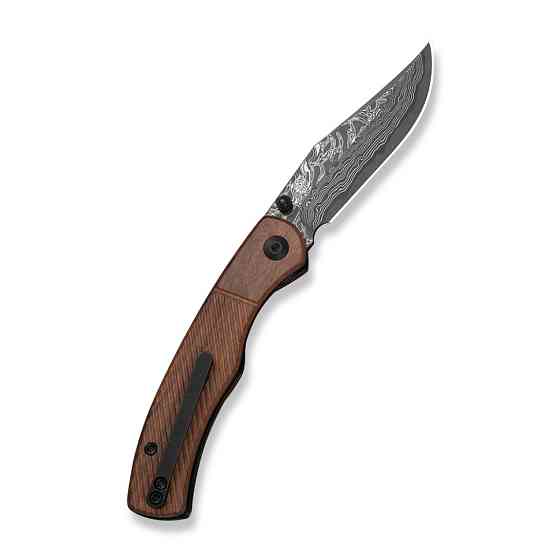 Нож складной карманный Civvi Clingman (7.6 см) Damascus / Guibourtia Wood дерево Киев