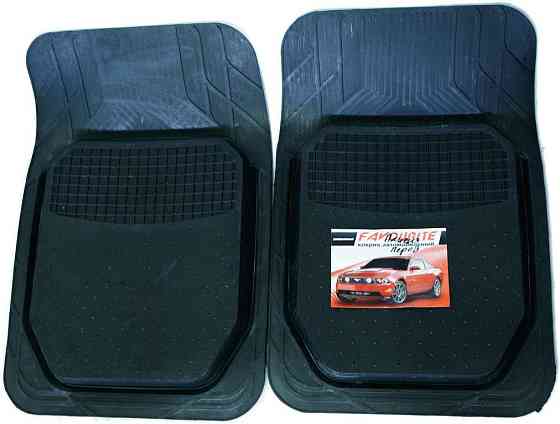 Килимки салону гумові універсальні,Favorit ПЕРЕД, к-т (2шт.) Київ