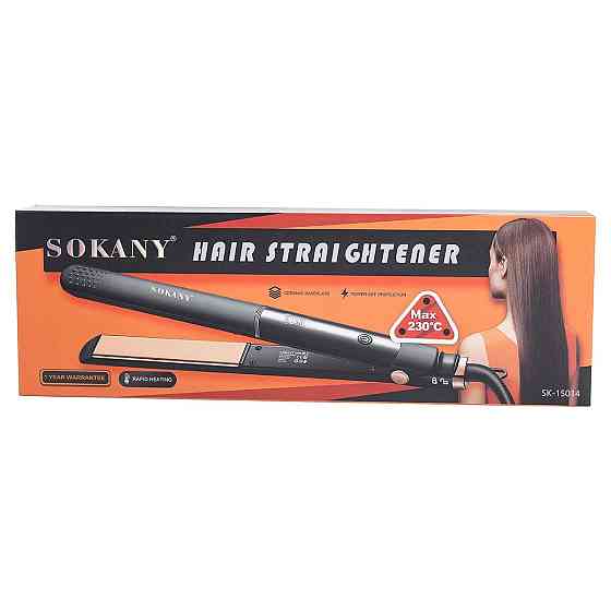 Керамический утюжок для волос Sokany SK-15014, 5 режимов Киев