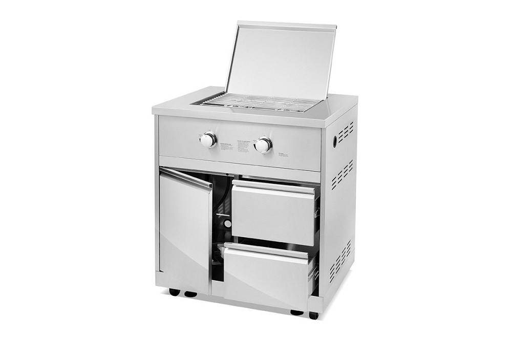 Вбудований модуль з подвійною газовою конфоркою з нержавіючої сталі GRILLI 777333 Код: 105968 Рівне - фото 7