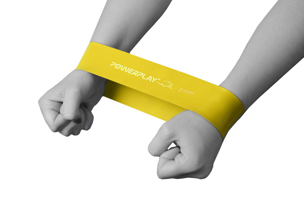 Резинки для фітнесу PowerPlay 4113 Mini Power Band Set набір із 5 шт.  (від 1 до 20 кг) Каменское - изображение 5
