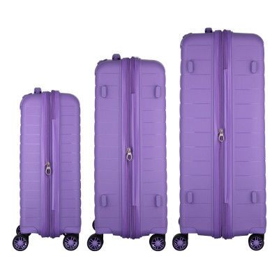 Набор чемоданов 2E Aero (L+M+S), лавандові (2E-SPP-AERO-SET3-LV) Вінниця - фото 12