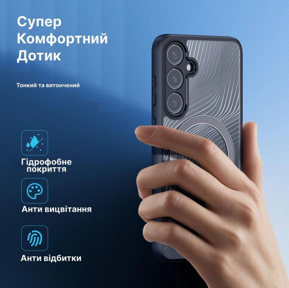 Чохол для смартфона DUX DUCIS Aimo MagSafe for Samsung S24 Black Київ - фото 2