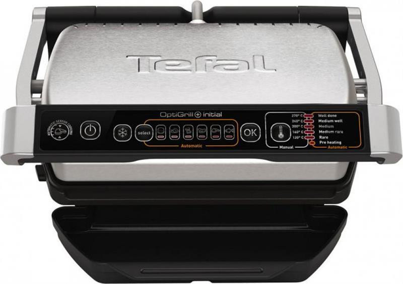Гриль Tefal GC706 нержавіюча сталь із чорним Харьков - изображение 6