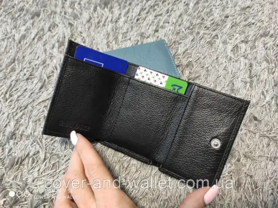 Оригинальный маленький женский кожаный бумажник ST Leather Киев
